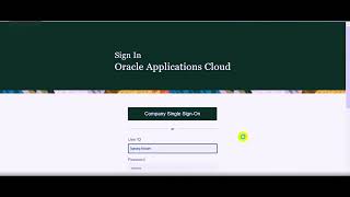 Enable Single sign on in Oracle Fusion Applications [upl. by Lever]