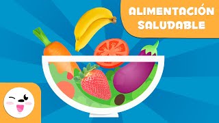 Alimentación saludable para niños  Hidratos de carbono grasas proteínas vitaminas [upl. by Vito]