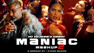 Maniac Mashup 2  Yo Yo Honey Singh  Gtesh Muzikk  Yo Yo Honey Singh New Song remix newmashup [upl. by Mecke]