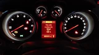 Opel Mokka  IntelliLink Reset Service Insp Oil Light From 2014 [upl. by Fanni745]