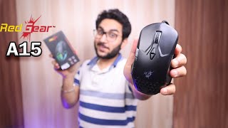 RedGear A15 Gaming Mouse  Full Review  Comparison with ZebTransformer M [upl. by Aracot]