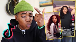 Reacting to quotACTUALLY GOOD Lesbian Thirst Traps on Tik Tok part 3 [upl. by Ezarra]