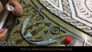 Making a Roman Mosaic with Indirect Method [upl. by Honora]