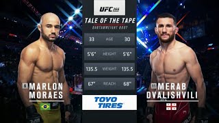 UFC 266 Moraes vs Dvalishvili Full Fight Highlights [upl. by Lednar635]