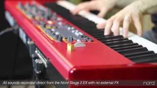 Nord Stage 2 EX OVERVIEW [upl. by Enaile]