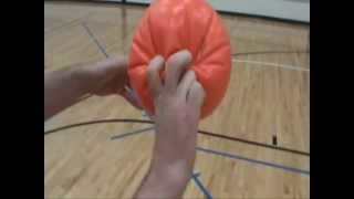 Different Ways to Pinch and Throw a Foam Dodgeball [upl. by Bolme]