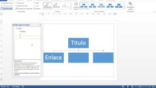 Crear mapa conceptual en Word utilizando SmartArt [upl. by Pengelly]