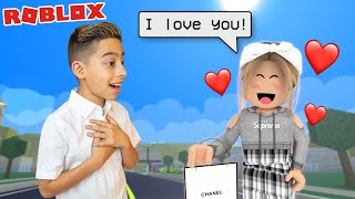 FERRAN Finds a GIRLFRIEND On Roblox its Official  Royalty Gaming [upl. by Eenor781]