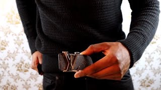 Louis Vuitton LV Initiales 40mm Reversible Belt Review [upl. by Stilu]