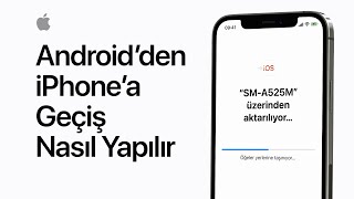 Android’den iPhone’a Geçiş Nasıl Yapılır  Apple Destek [upl. by Norward883]