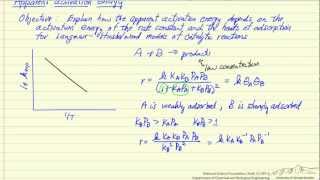 Apparent Activation Energy [upl. by Nodyarb769]