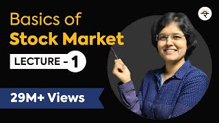 Basics of Stock Market For Beginners Lecture 1 By CA Rachana Phadke Ranade [upl. by Gassman]