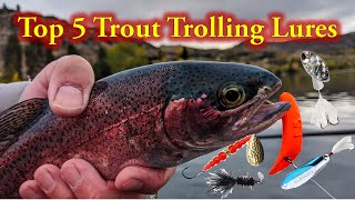 Top 5 Trout Trolling Lures [upl. by Bradleigh]