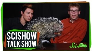 Hank and Michael Meet an Alien SciShow Talk Show 4 [upl. by Leizo]