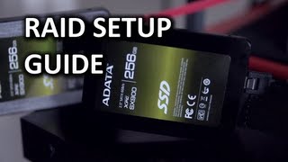 Intel RAID Setup Guide [upl. by Atiuqrehs]