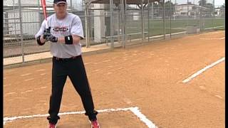 Slowpitch Softball Hitting Tips Stance Windup [upl. by Eirelam662]