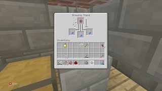 Minecraft  How To Make A Splash Potion Of Weakness [upl. by Nauj236]