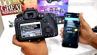 How To Connect Your Canon EOS 90D to Your Smart Phone Via WiFiBluetooth [upl. by Eiboj]