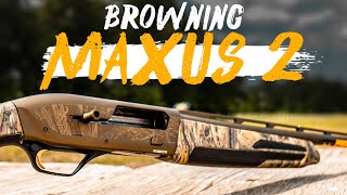 Browning Maxus II 12ga Shotgun Review [upl. by Fantasia]