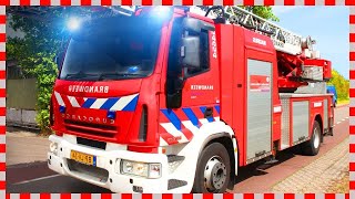 Brandweer filmpjes 🚒 Brandweerautos en brandweer kinderfilmpjes 🔥 [upl. by Stauder]