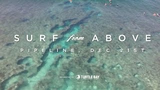 Surf From Above  Drone Footage of Pipeline [upl. by Ulises35]