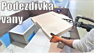 Obezdění  podezdění vany Ytong Obkladač Praha [upl. by Jenica]