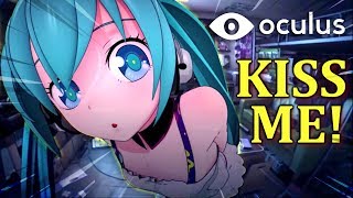 Hatsune Miku EATS ME In Virtual Reality [upl. by Rosemonde]