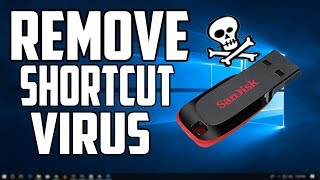 How to Remove Shortcut Virus From Pendrive  USB Drive [upl. by Ahsinej150]