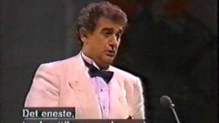 Placido Domingo sings E lucevan le stelle [upl. by Lime]