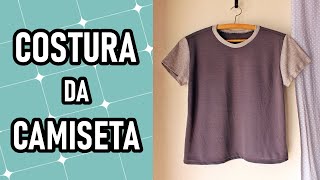 Como fazer camiseta  CORTE E COSTURA [upl. by Anej]