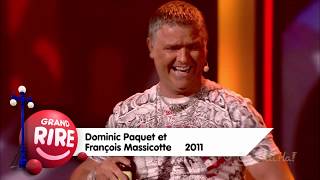 DOMINIC PAQUET et François Massicotte \\ Le Grand Rire 2011 Le douchebag [upl. by Dulcinea]