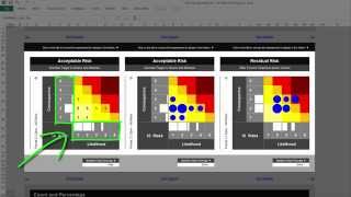 Risk Template in Excel  Risk Matrix Overview [upl. by Niggem]