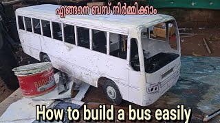 How to make miniature bus simple methods [upl. by Ajnotal]