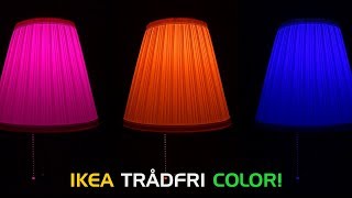 Its Here IKEA Tradfri Color Changing Smart Bulb Review [upl. by Drofyar]