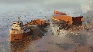 The Wreck of the Edmund Fitzgerald [upl. by Eniamret885]