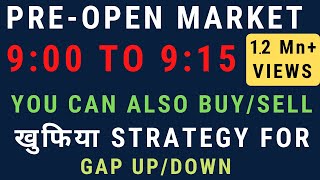 What is Pre Opening Session in Stock Market  How to trade in Pre Open Market [upl. by Oiznun]