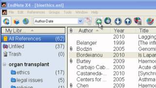 EndNote Adding References Manually [upl. by Algie]