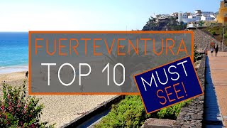 Fuerteventura  TOP 10 BEST PLACES to Visit [upl. by Zina]