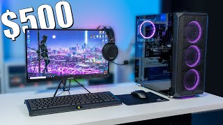 500 FULL PC Gaming Setup Guide With Upgrade Options [upl. by Marras488]