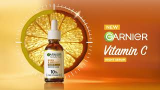 Garnier 10 Vitamin C Night Serum [upl. by Nolyarb]