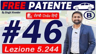 Patente B in Punjabi 20242025 Free  Episode 46 Lecture 5244 to 5246 [upl. by Hollie141]