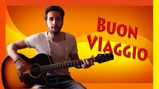 Tutorial Chitarra ➔ quotBuon Viaggioquot  Cesare Cremonini Accordi Facili ITA [upl. by Florinda]