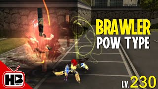 Ran Online Brawler POW Skills 2021  Lv 230 [upl. by Tynan]