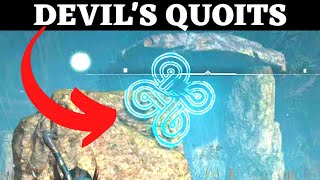 Devils Quoits Valhalla Standing Stones Puzzle Glowcestrescire Devils AC Assassins Creed Valhalla [upl. by Haeluj]