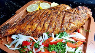 Tasty Oven Grilled Red Snapper Recipe [upl. by Ace]