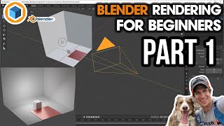 Getting Started RENDERING in Blender  Rendering Beginners START HERE [upl. by Cilla746]