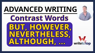 How to Use Contrast Words but however nevertheless although despite … [upl. by Jaycee]