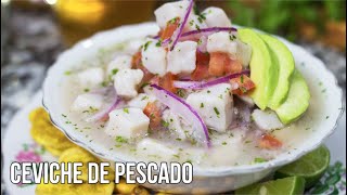 CEVICHE DE PESCADO [upl. by Nnahtebazile]