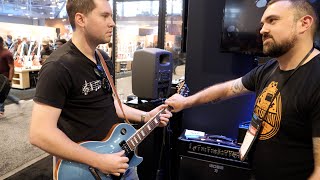 Playing THE FORBIDDEN RIFF in a Huge Guitar Store [upl. by Glinys]