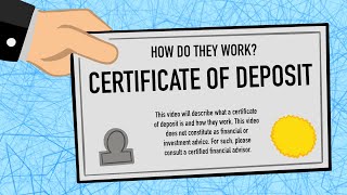 What are Certificates of Deposit CDs [upl. by Nancie]